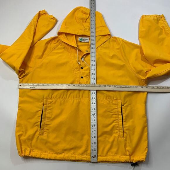 Vintage Mountain Equipment Jacket Mens L Yellow Nylon Blend Anorak Windbreaker - Picture 9 of 15